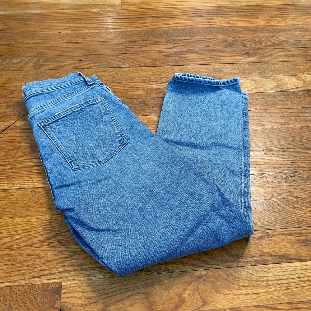 AGOLDE Wilder Distressed Straight-Leg Jeans – Size 26 - Picture 2 of 9